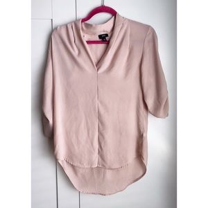 Pale pink blouse